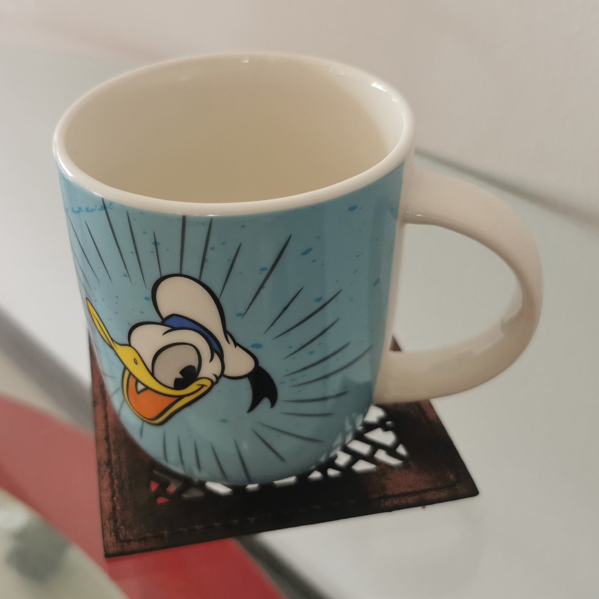 Set 6 suporturi pentru pahar, maro, 17424