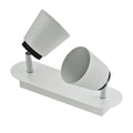 Lampa 2 spoturi din metal, Led, 5w, Casino Gamma