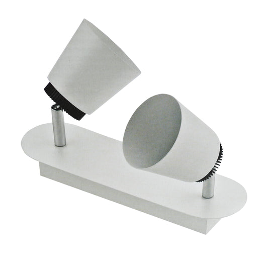 Lampa 2 spoturi din metal, Led, 5w, Casino Gamma