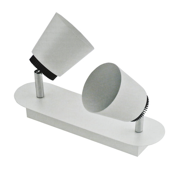 Lampa 2 spoturi din metal, Led, 5w, Casino Gamma