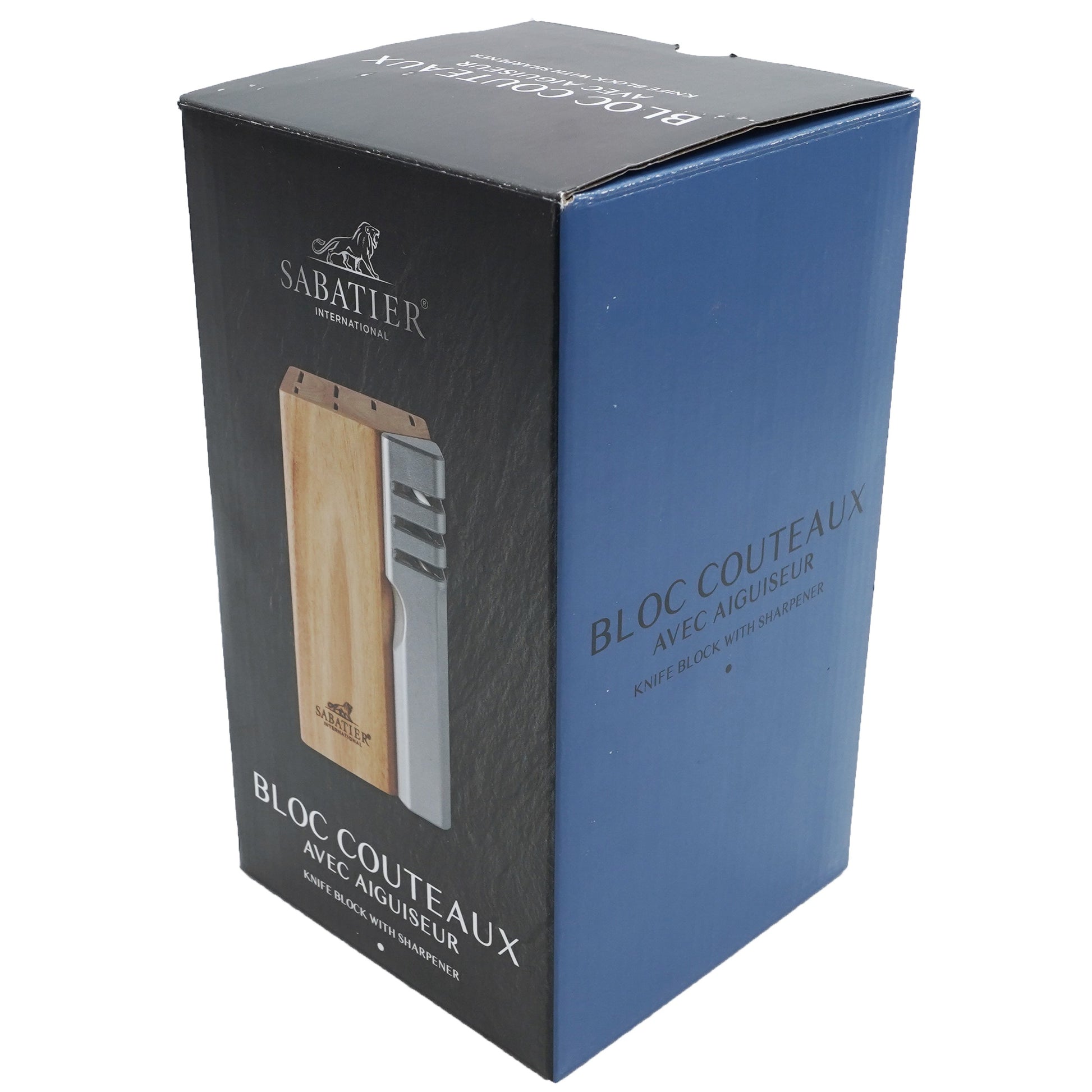 Suport cutite + Ascutitor, Sabatier, 74707