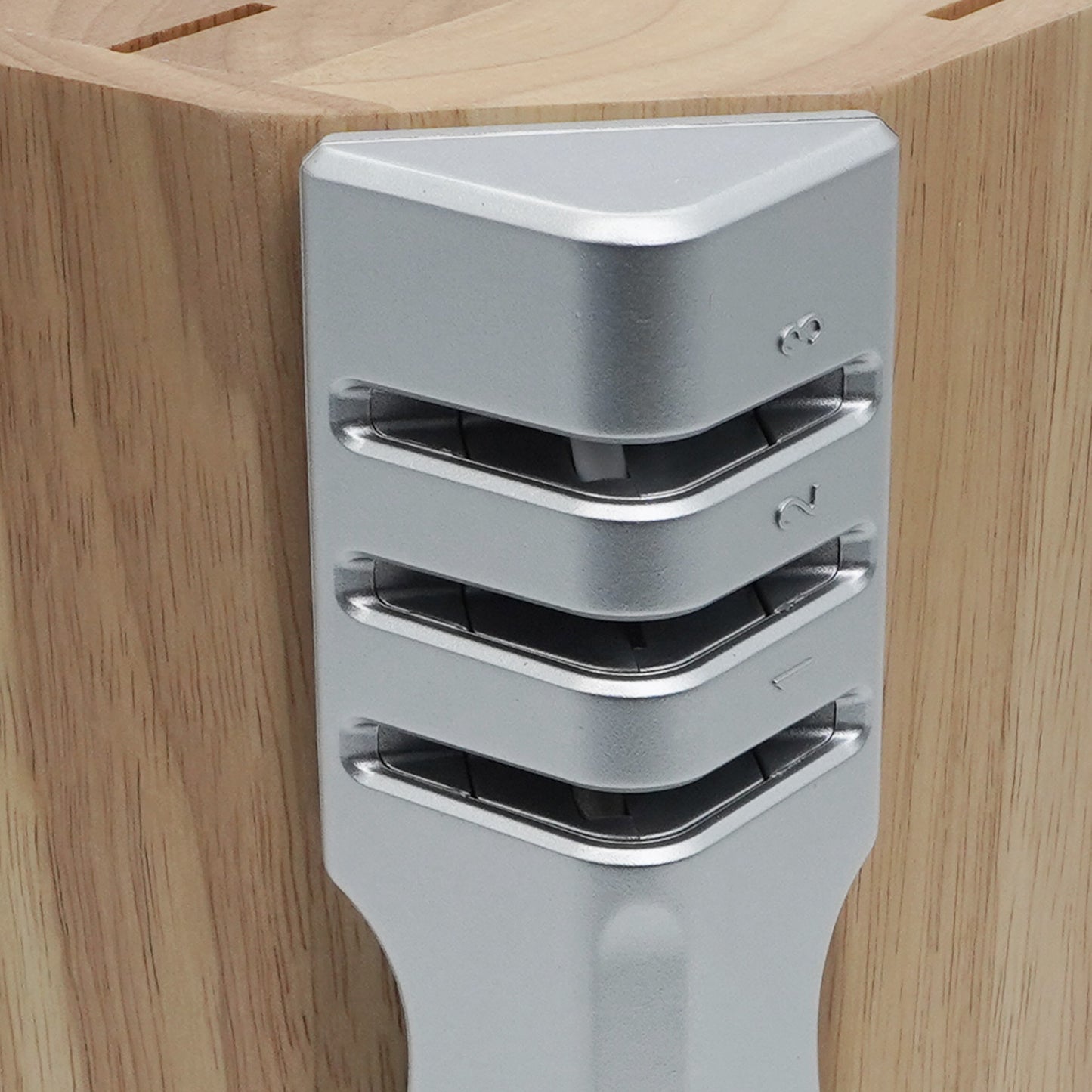 Suport cutite + Ascutitor, Sabatier, 74707