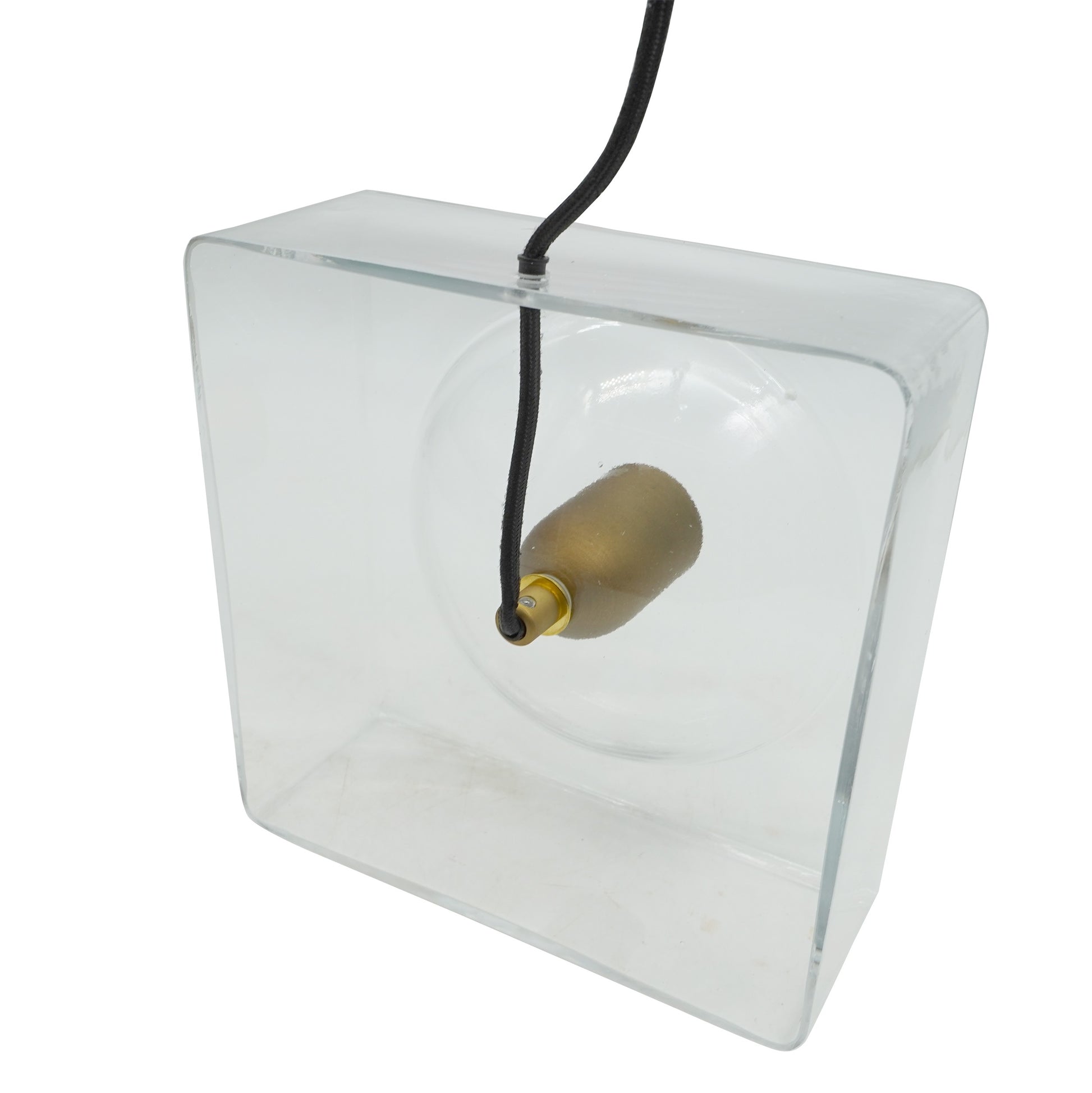 Lampa sticla de masa, 21 x 24 cm, 60 w, Fien Carwei, 49888