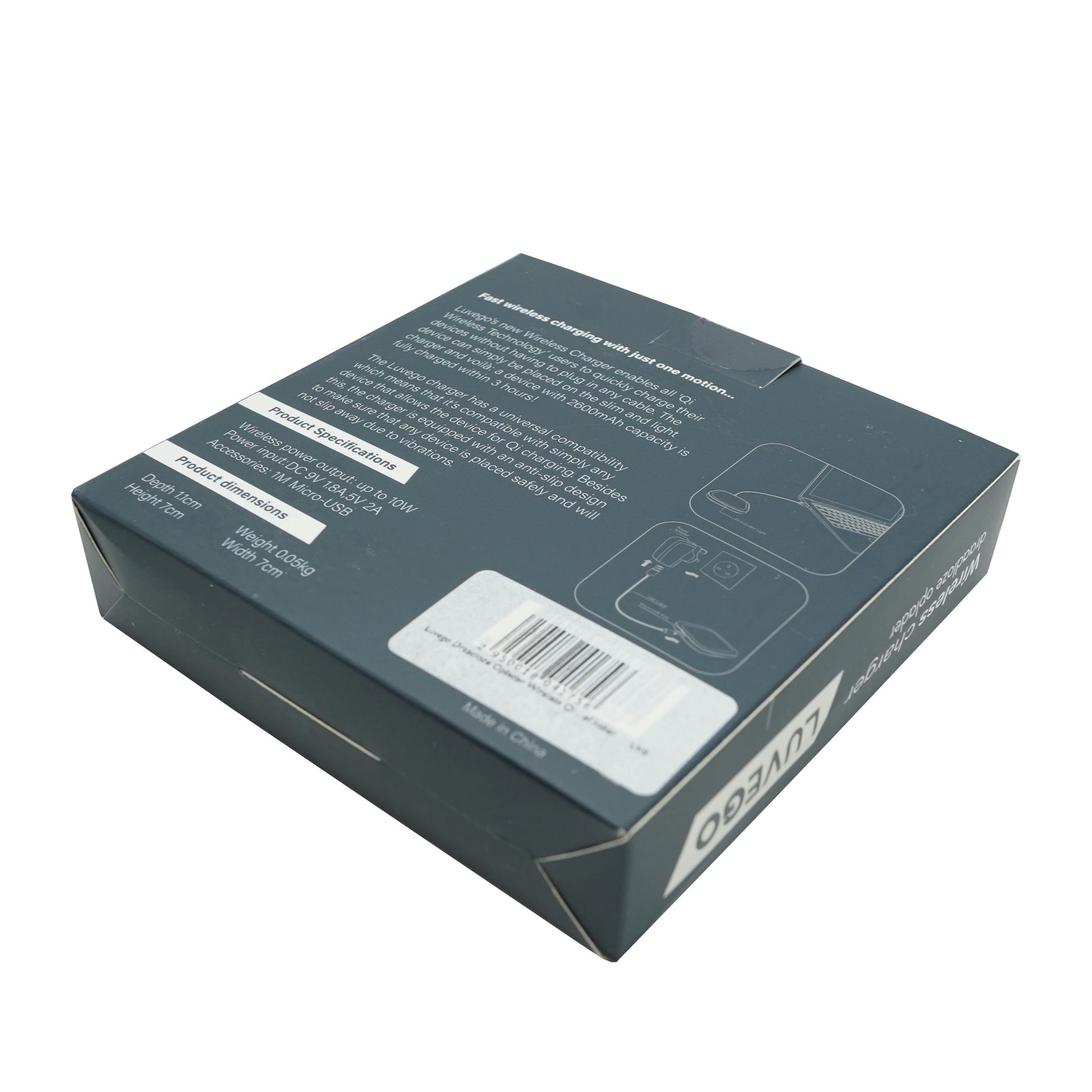 Încărcător Wireless Rapid Luvego 10W - Libertate și Viteză pentru Telefonul Tău, 41756
