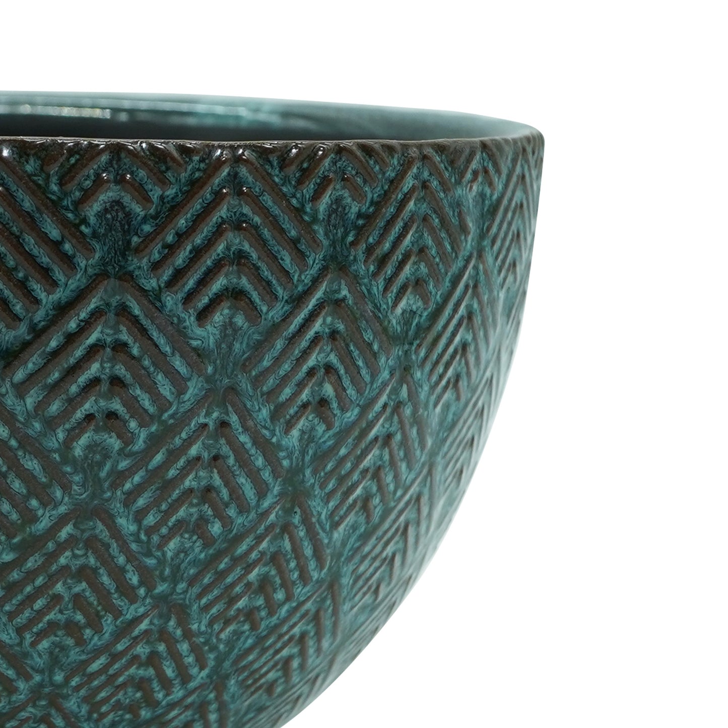 Bol din ceramica, 18 x 12 cm, albastru, Countryfield, 50557