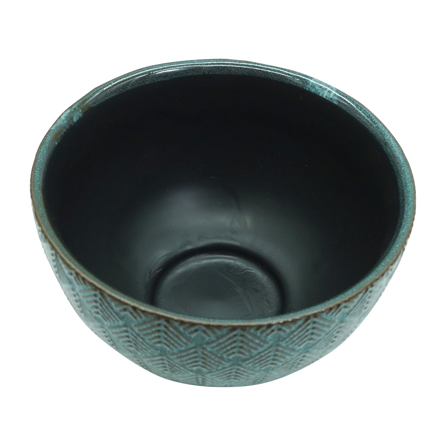 Bol din ceramica, 18 x 12 cm, albastru, Countryfield, 50557