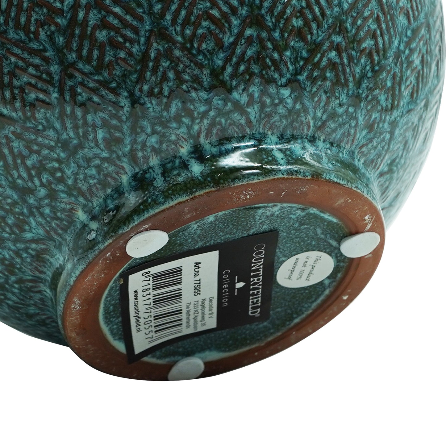 Bol din ceramica, 18 x 12 cm, albastru, Countryfield, 50557