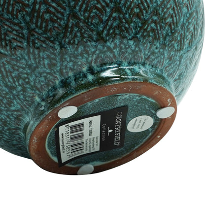 Bol din ceramica, 18 x 12 cm, albastru, Countryfield, 50557