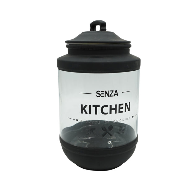Recipient sticla cu capac etans, pentru depozitare, Kitchen Senza, 73724
