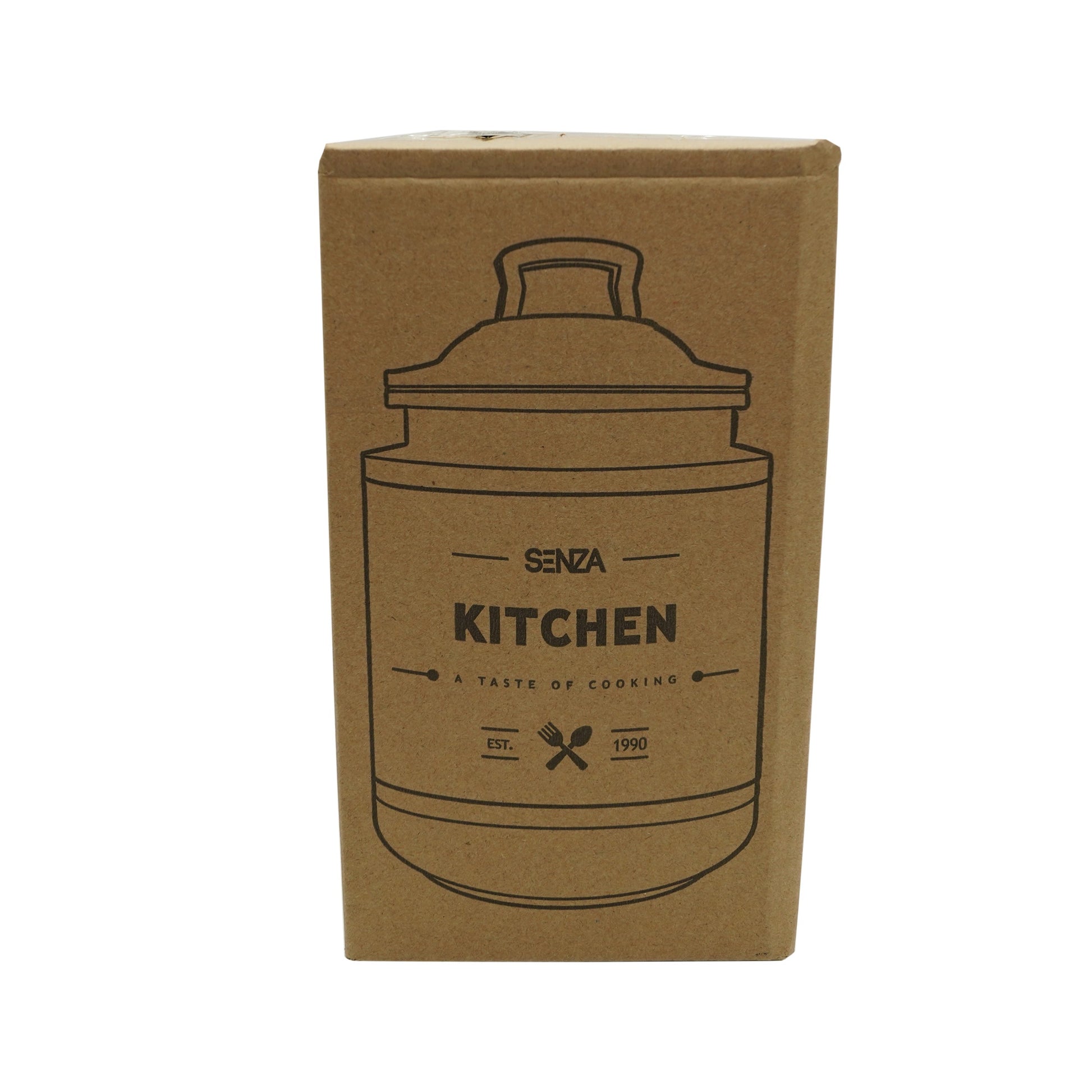Recipient sticla cu capac etans, pentru depozitare, Kitchen Senza, 73724