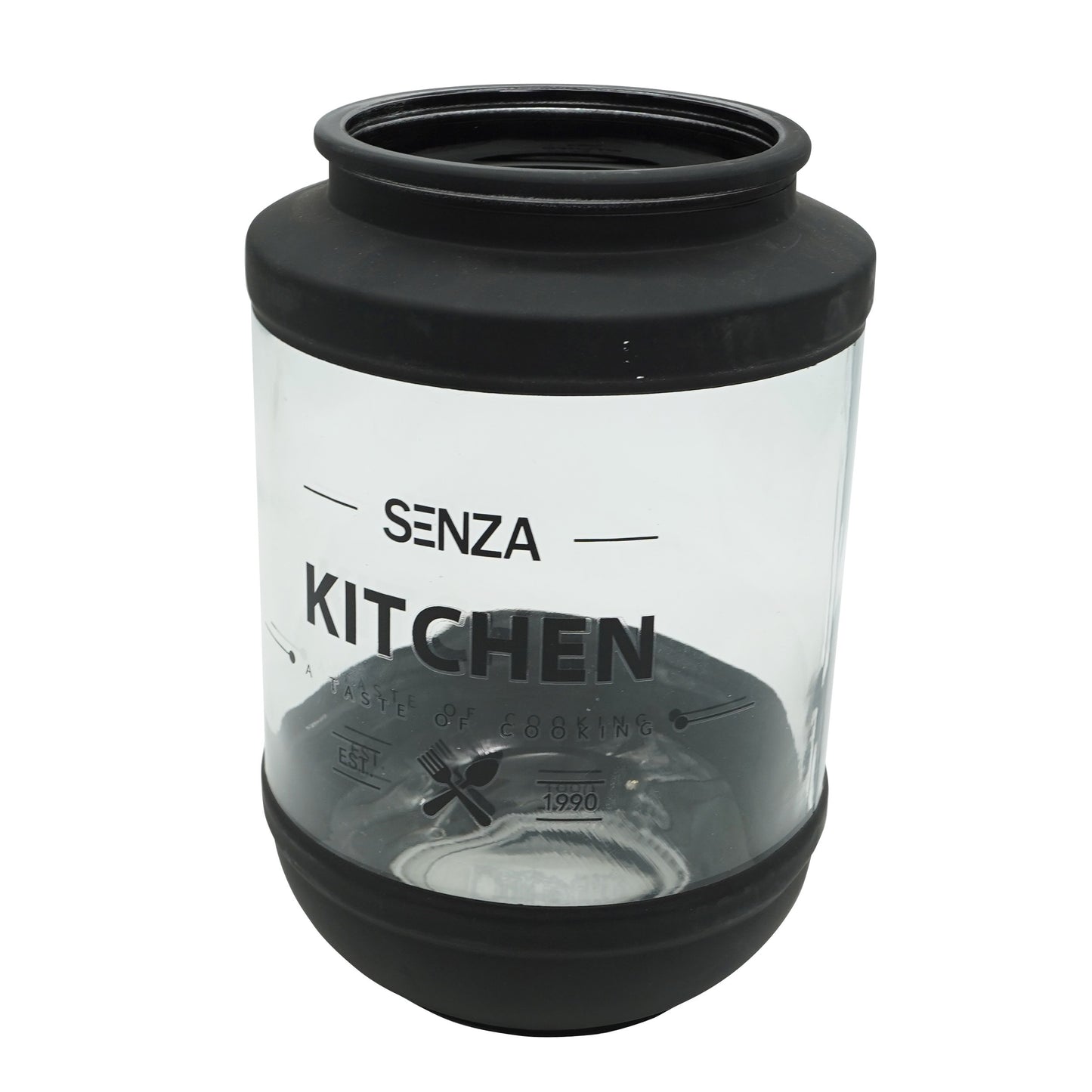 Recipient sticla cu capac etans, pentru depozitare, Kitchen Senza, 73724