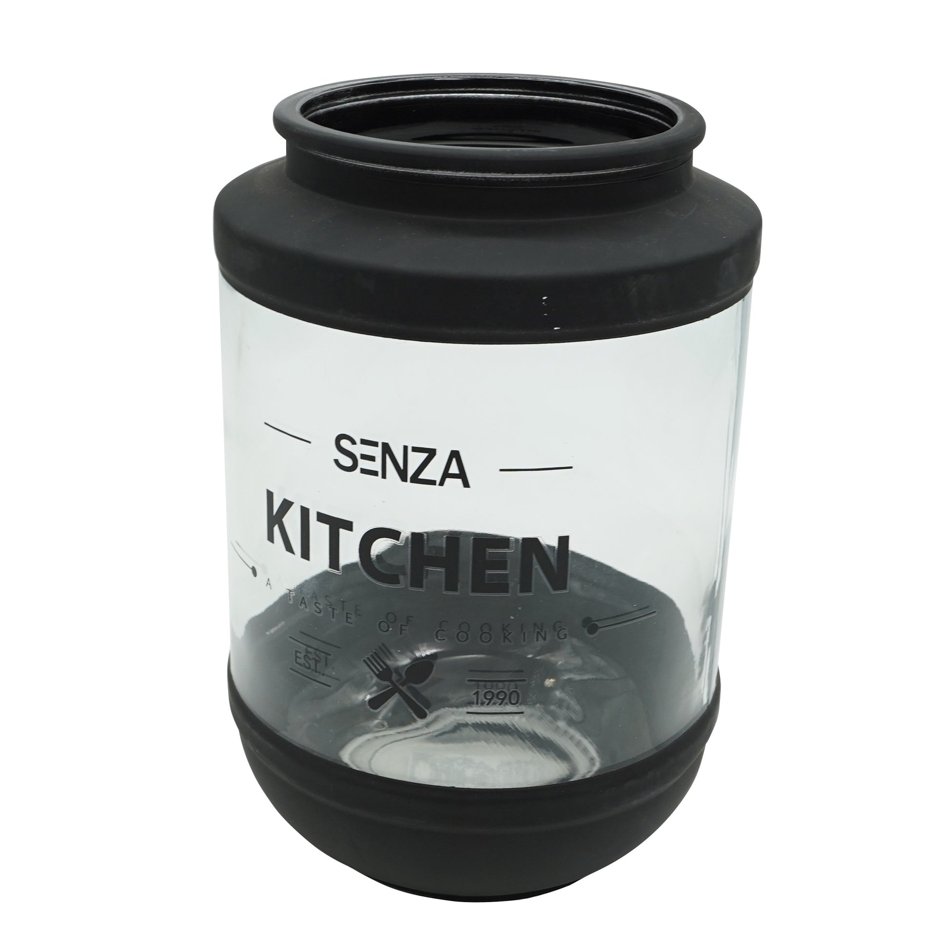 Recipient sticla cu capac etans, pentru depozitare, Kitchen Senza, 73724