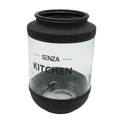 Recipient sticla cu capac etans, pentru depozitare, Kitchen Senza, 73724