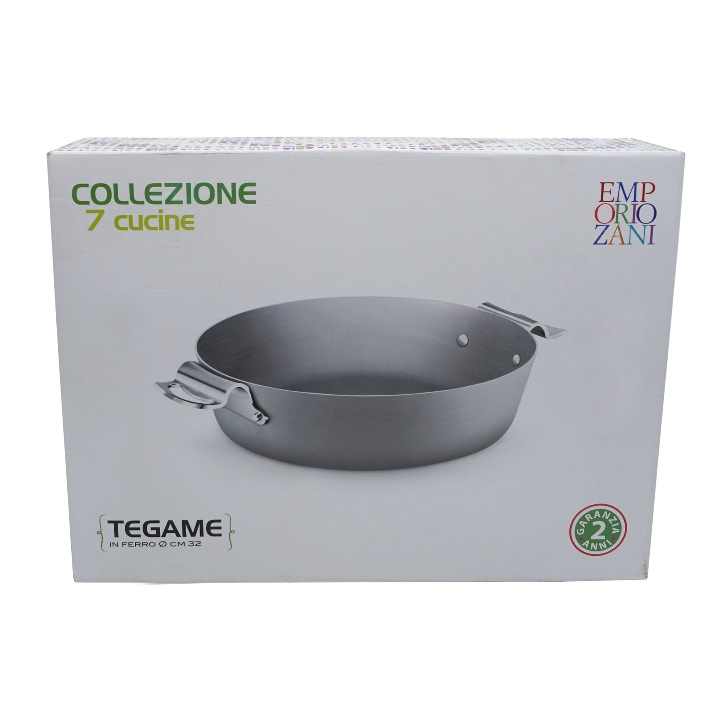 Tigaie otel turnat, cu inductie, Emporio Zani, 32 cm, 46282