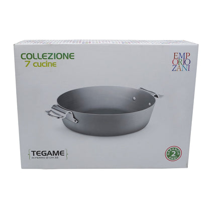Tigaie otel turnat, cu inductie, Emporio Zani, 32 cm, 46282