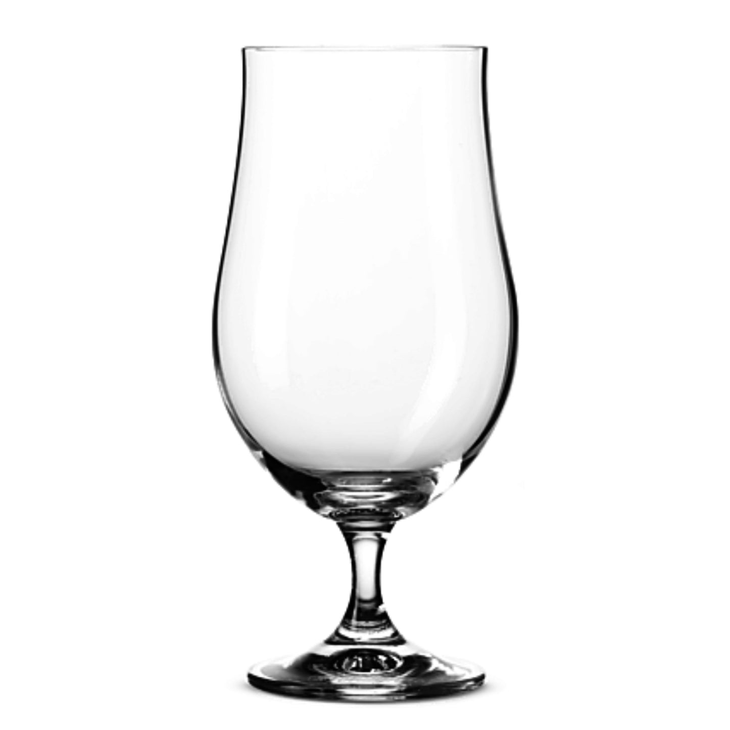 Set 2 pahare cristal pentru bere, cu picior, 380 ml, Fontignac, 57816
