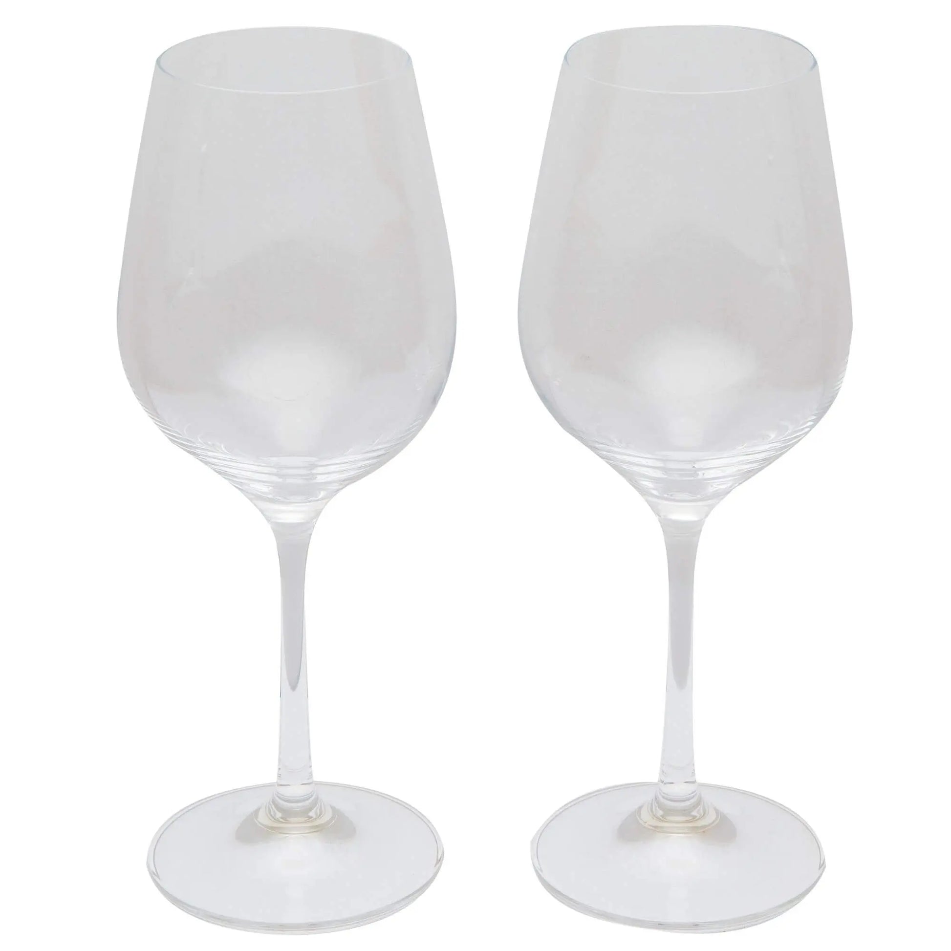 Pahare vin alb cristal Plus, 2x400 ml, Transparente