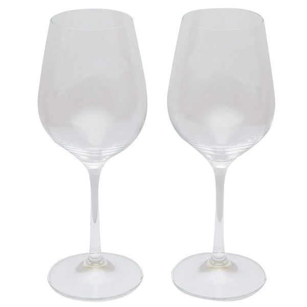 Pahare vin alb cristal Plus, 2x400 ml, Transparente
