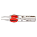 Penseta cu LED Dunlop, Argintiu/Rosu, 63152
