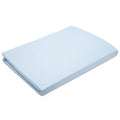 Cearceaf husa pat jersey cu elastic Bassetti, 90x200x32 cm, bumbac, Albastru deschis