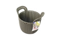 Cos de Plastic Rotund Impletit CURVER KNIT, Maro