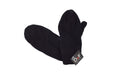 Manusi de copii tricotate cu un deget D&f, negre