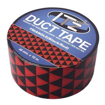 Duct Tape - triunghiuri negre si rosii