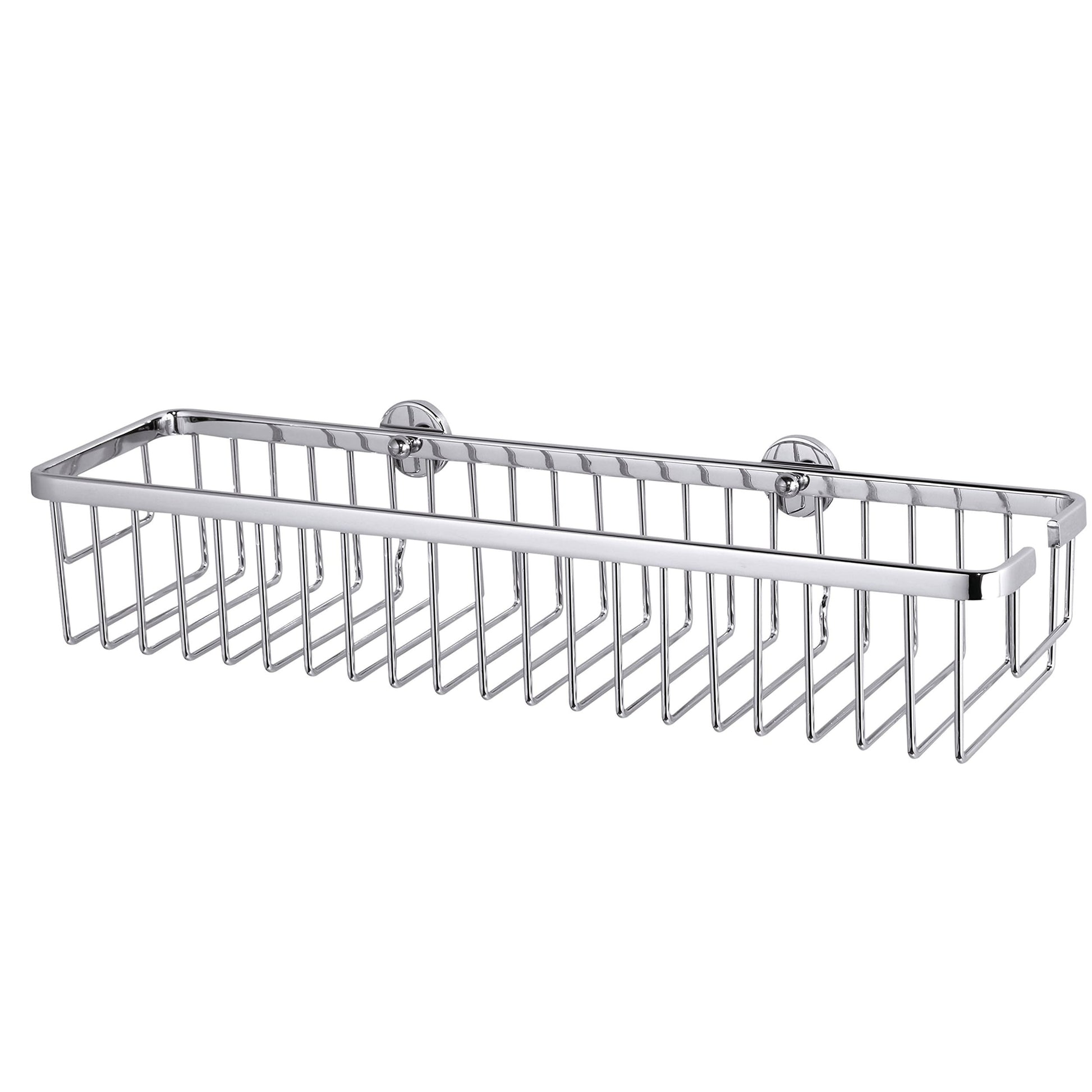 Etajera pentru baie, aluminiu cromat, TESA, 45 x 9.2 x 12.5 cm, 47173