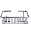 Etajera pentru baie, aluminiu cromat, GermagTrend, fara kit montaj 25 x 9.2 x 12.5 cm, 72577