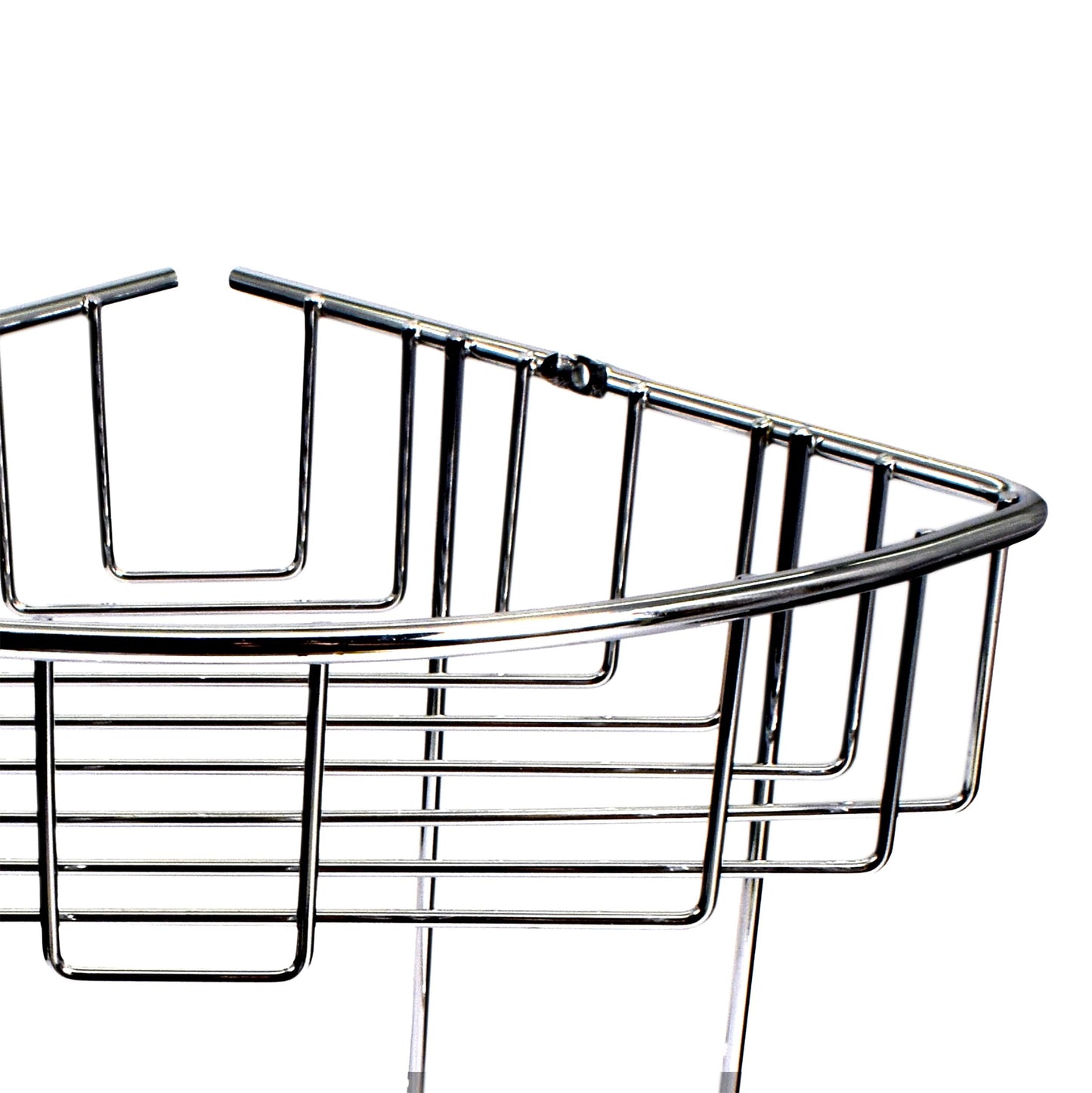 Etajera dubla pentru baie, aluminiu cromat, Tesa BAATH, fara kit montaj 203 x 275 x 205 mm, 47265