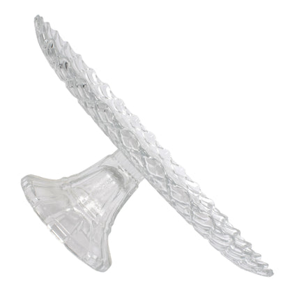 Platou servire cu picior, Urban living , pentru fructe/prajituri/branzeturi, d 27 cm, h 10 cm, sticla, 92384