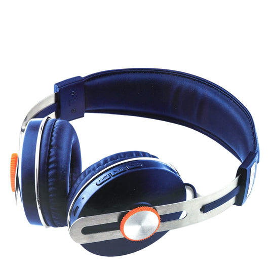 Casti audio wireless over-ear SoundLogic Studio Pro, Bluetooth, Bass puternic, Microfon, albastru, 00460