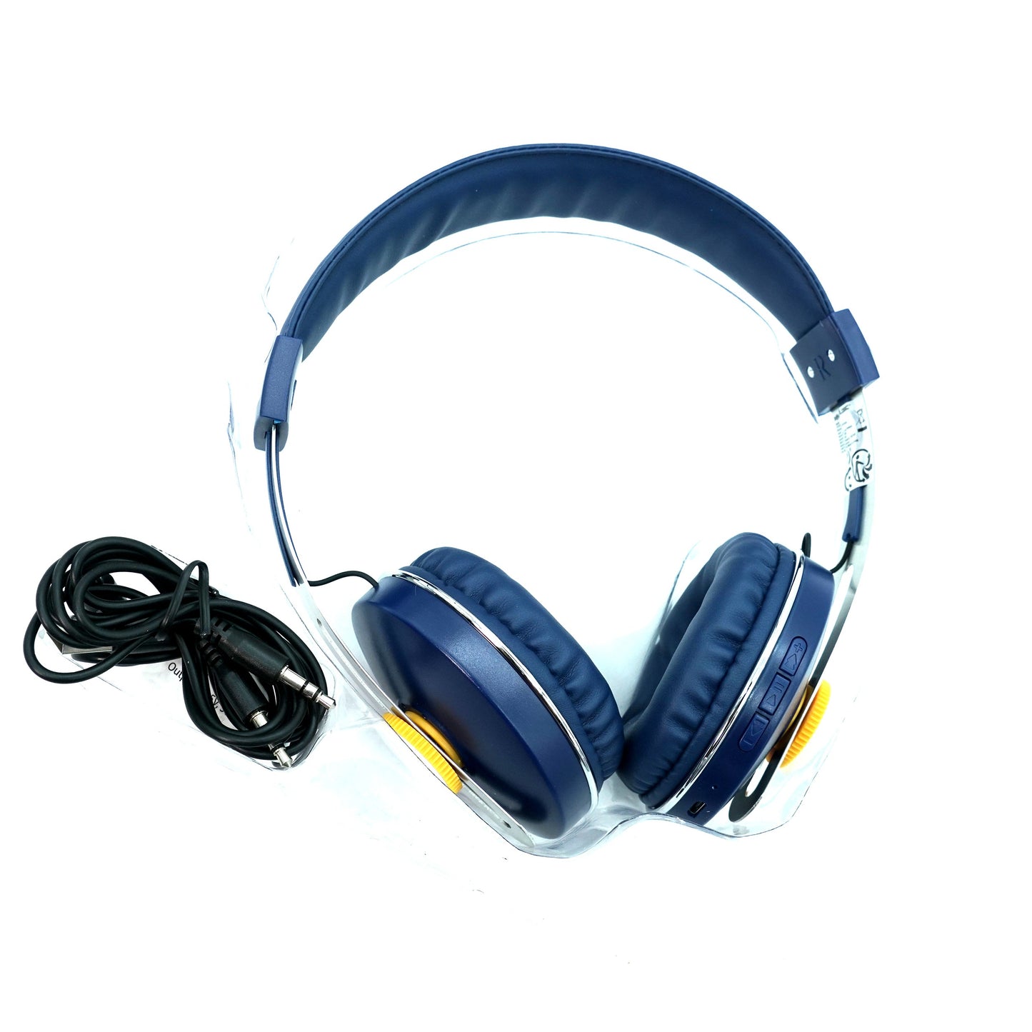 Casti audio wireless over-ear SoundLogic Studio Pro, Bluetooth, Bass puternic, Microfon, albastru, 00460