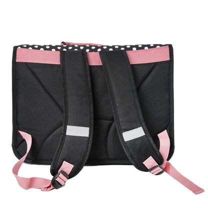 Ghiozdan Kangourou, Buline, rucsac pentru copii, scoala, barete ajustabile refectorizante, 41 x 36 x 15 cm, roz, 4358