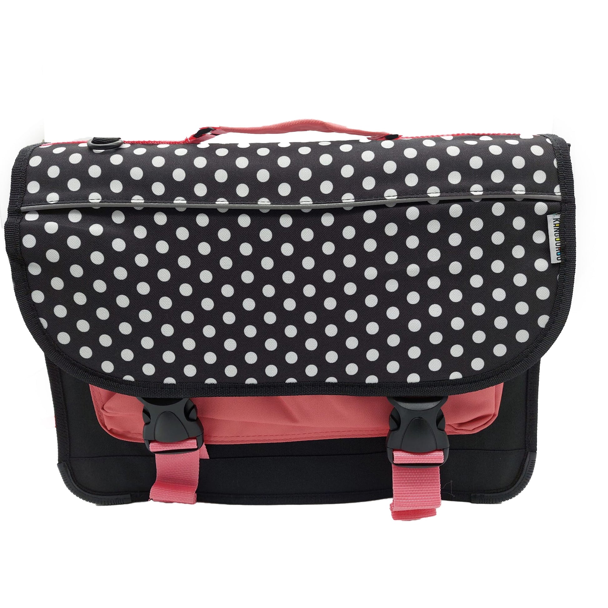 Ghiozdan Kangourou, Buline, rucsac pentru copii, scoala, barete ajustabile refectorizante, 41 x 36 x 15 cm, roz, 4358