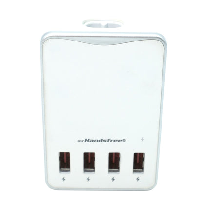 Incarcator USB cu 4 Porturi Quick Charge, maxim 6.2A,cu Multiple Protectii, Alb