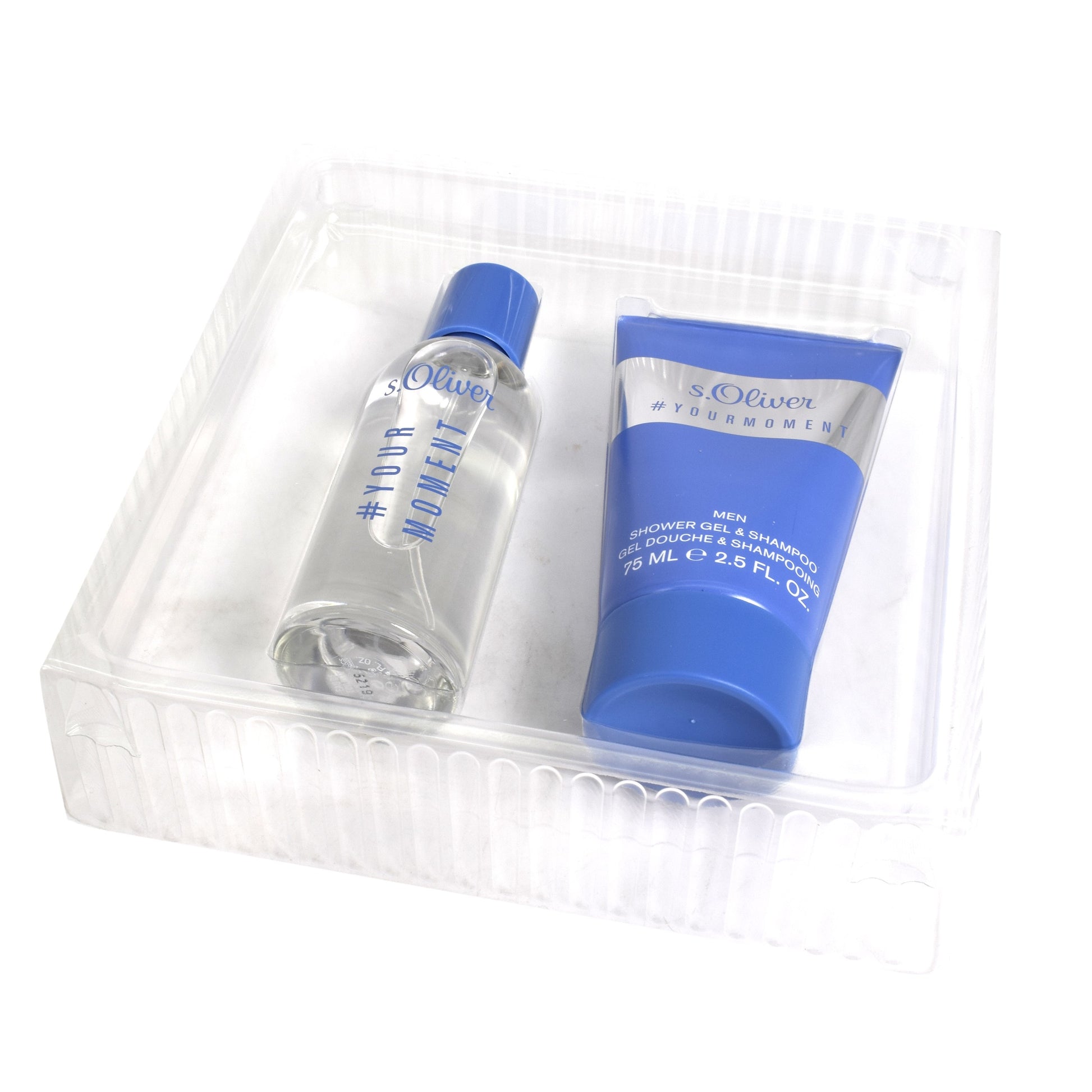 Set cadou pentru barbati, S.Oliver yourmoment, (apa de toaleta 30ml + gel de dus 75ml), 805520