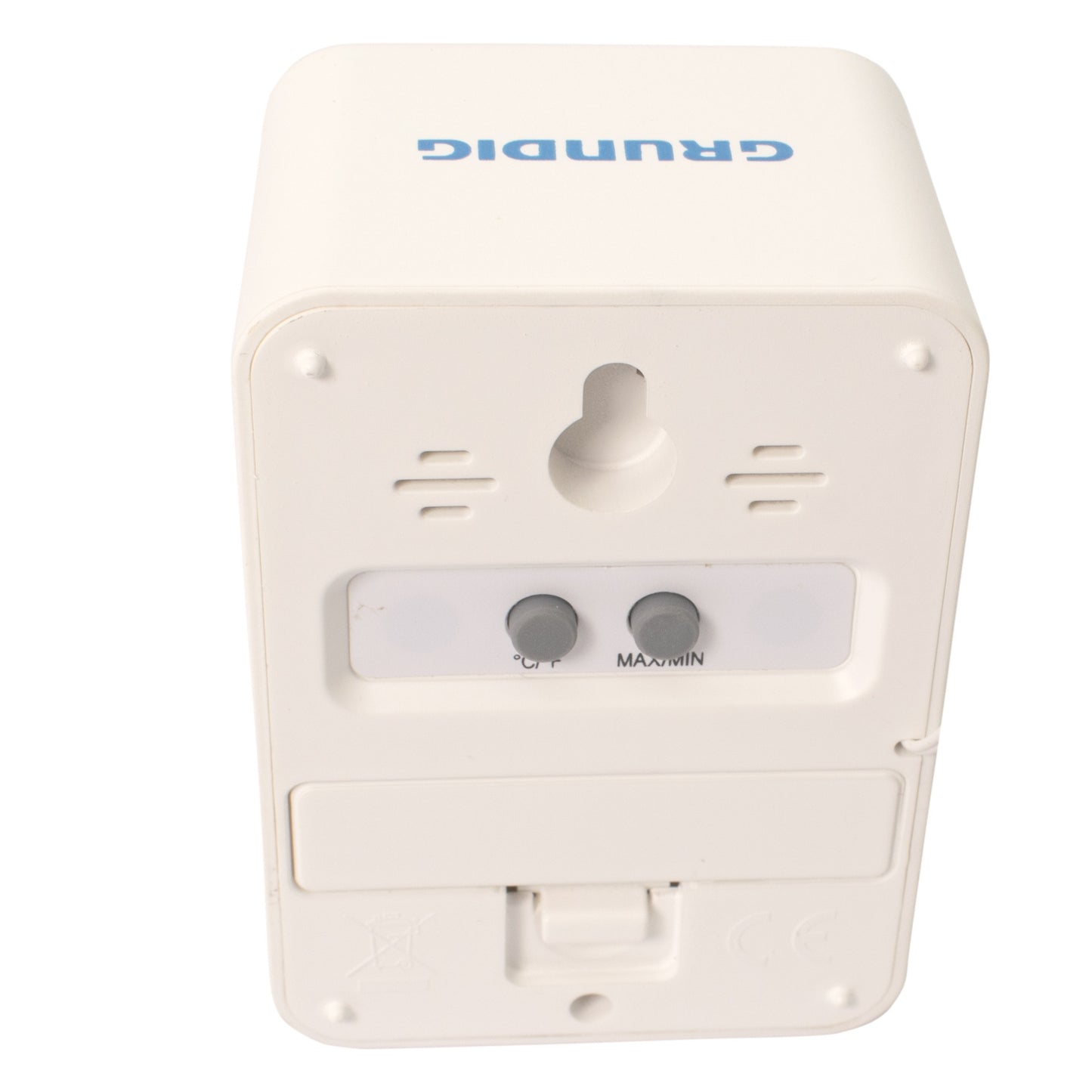 Statie meteo interior-exterior, fara fir, masoara in Celsius si Fahrenheit, inregistrare temperaturi maxime/minime, 807409