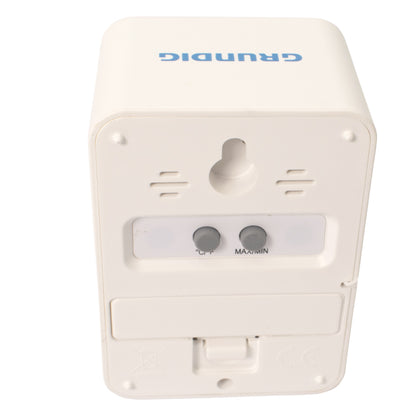 Statie meteo interior-exterior, fara fir, masoara in Celsius si Fahrenheit, inregistrare temperaturi maxime/minime, 807409