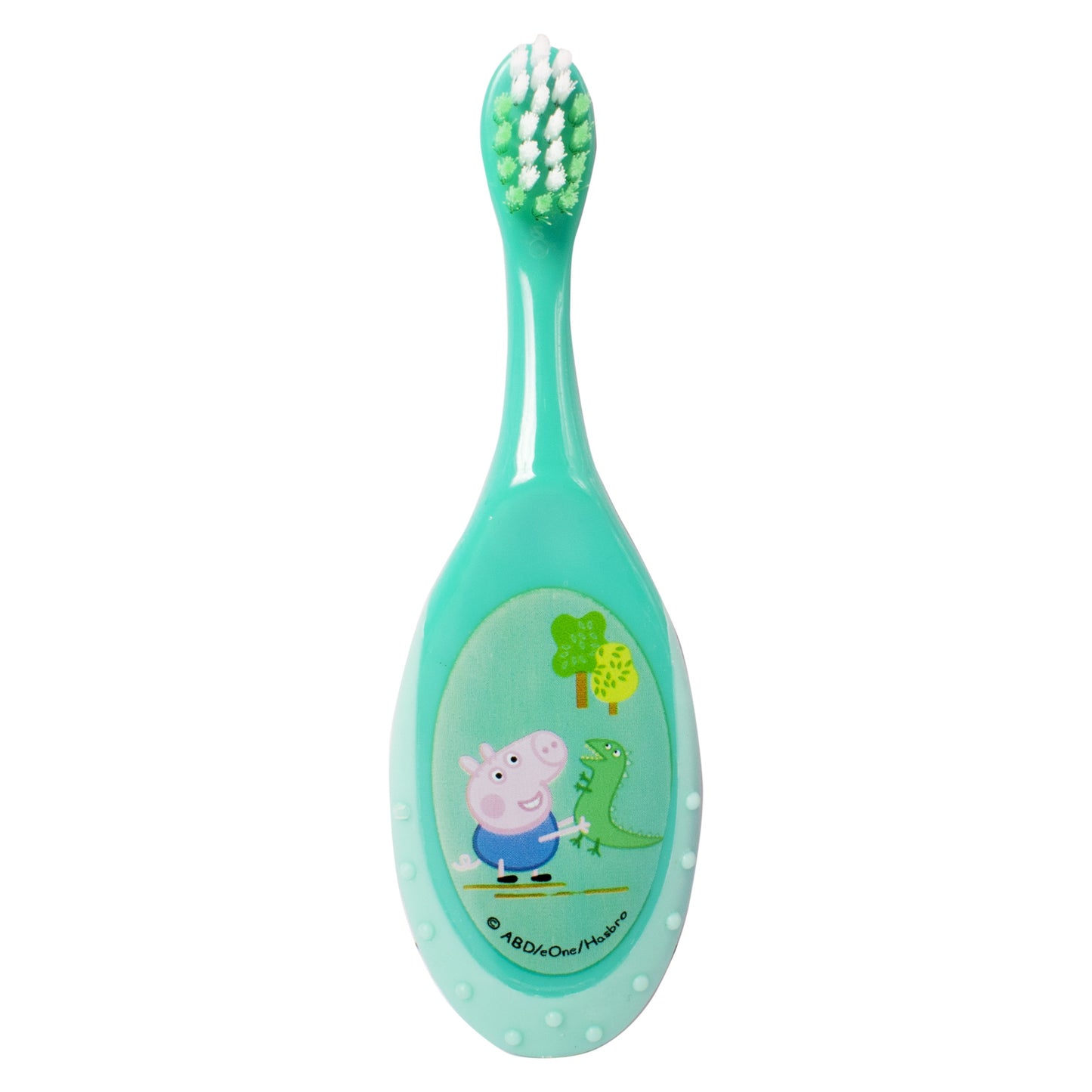 Set 2 periute dinti manuale, cu Peppa Pig, pentru bebelusi, 807394