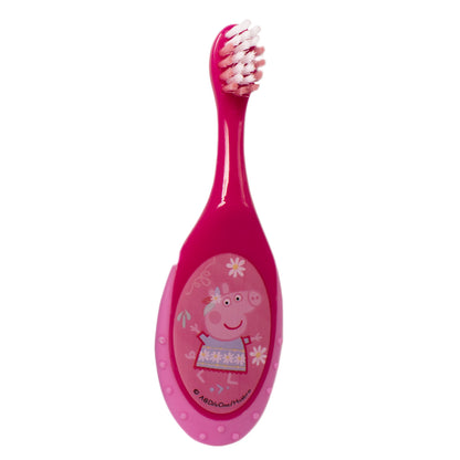 Set 2 periute dinti manuale, cu Peppa Pig, pentru bebelusi, 807394