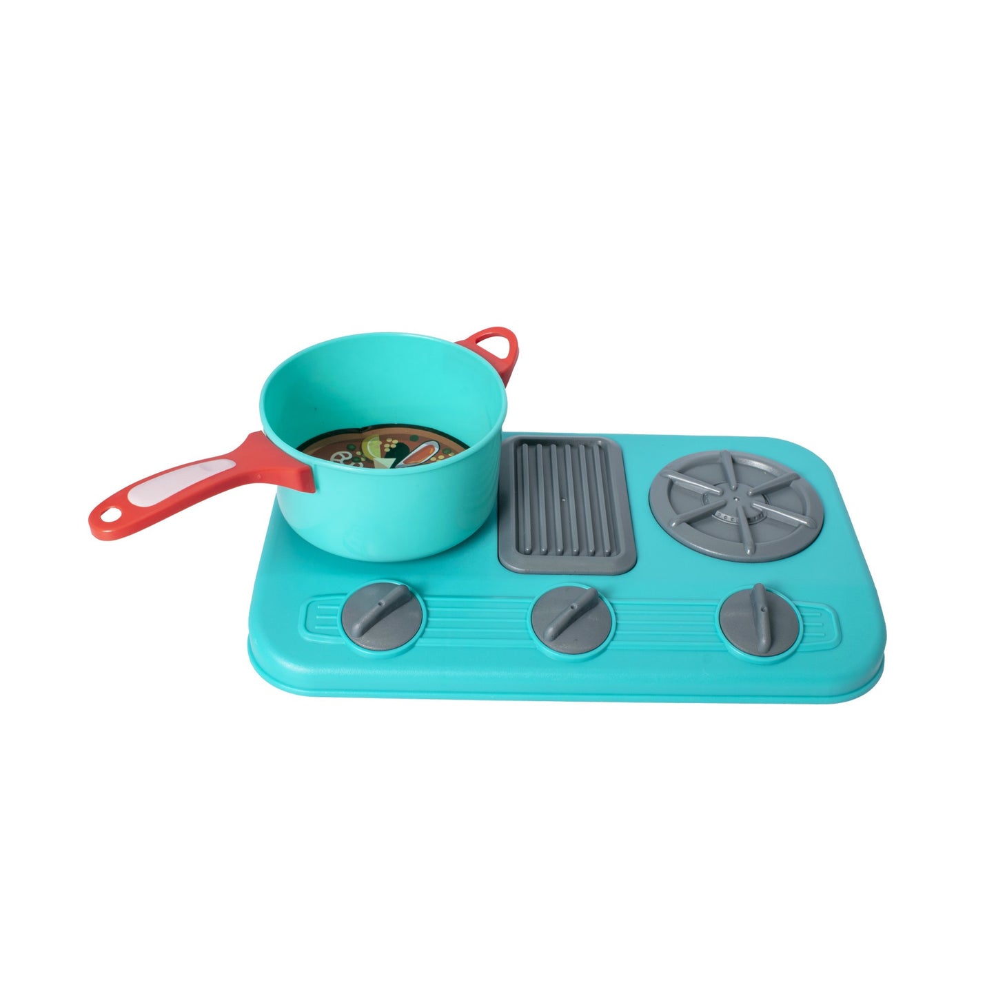 Set de joaca bucatarie, pentru copii, cu 18 piese si condimente, 807442