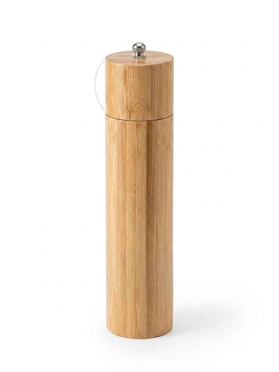 Rasnita de piper manuala din bambus Eco-Friendly, 20 cm, design minimalist, Lowenthal