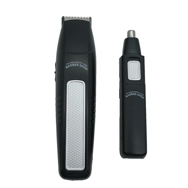 Set 2 trimmere pentru barbierit nas + urechi, Barber Shop, 21698