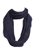 Esarfa circulara, Celio, VILIGHTS, 138 cm, Albastru inchis