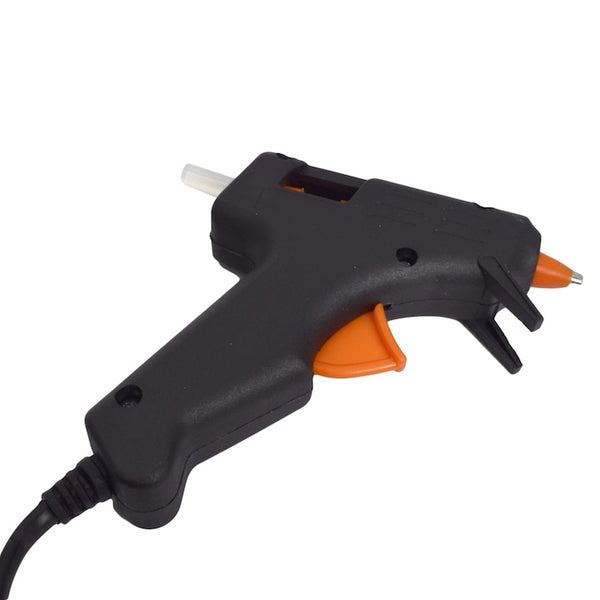 Pistol de lipit cu 2 bare de silicon, Kinzo,10 W