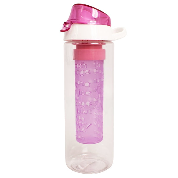 Sticla cu infuzor, Remalux, roz, 800 ml, 05826