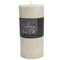 Lumanare rustica, Rotunda, grey, Bougie, 0647Gy