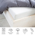 Husa de pat Molton Bumbac Soft Basic Walra, 140x200 cm, 6866Wh
