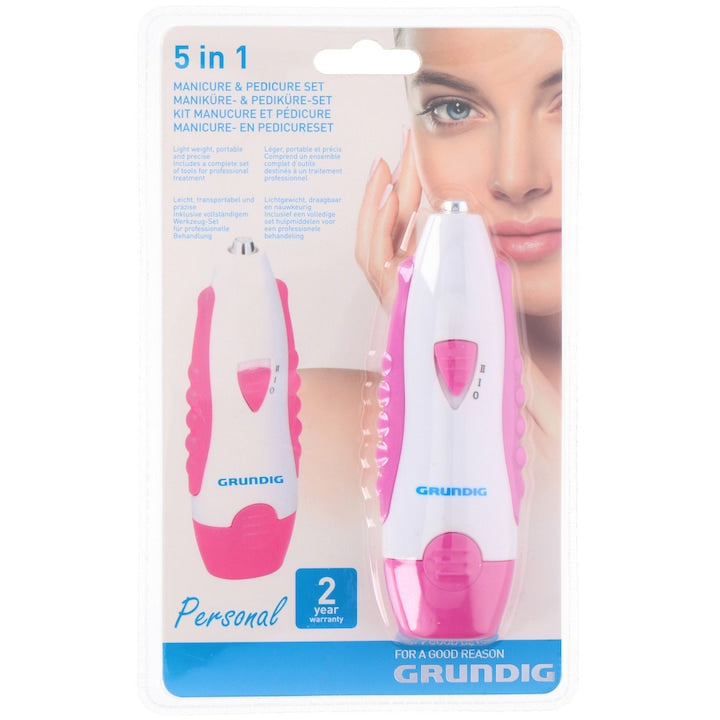 Set manichiura/pedichiura Grundig 5in1